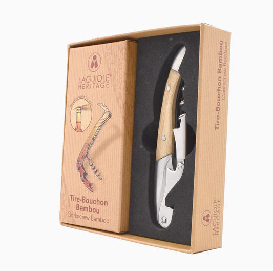 Laguiole Bamboo Corkscrew