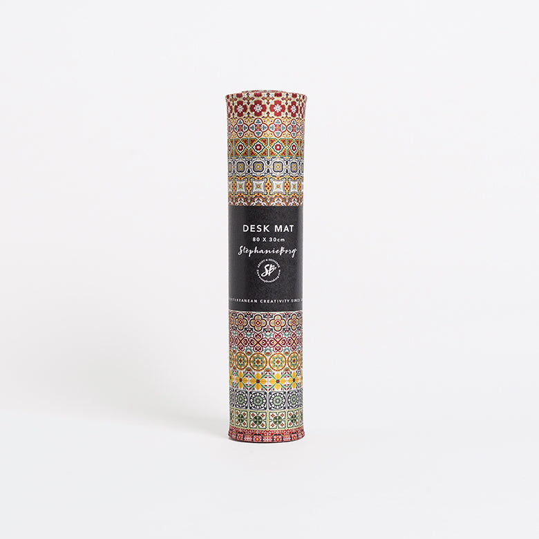 Tile Collage Desk Mat