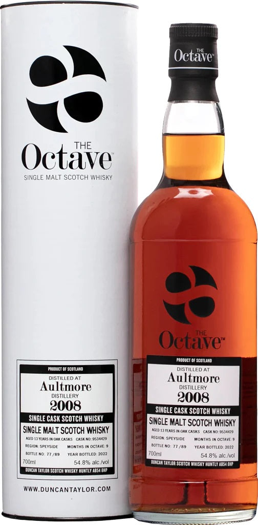 The Octave Aultmore 2008 Single Cask Scotch Whisky