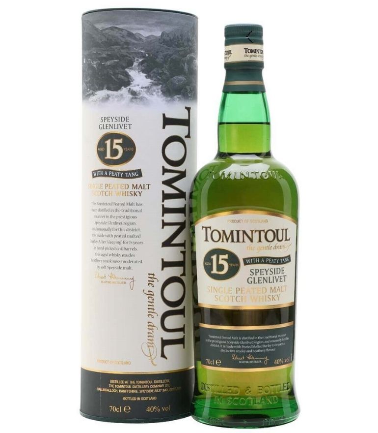 Tomintoul SpeySide Glenlivet 15 yrs