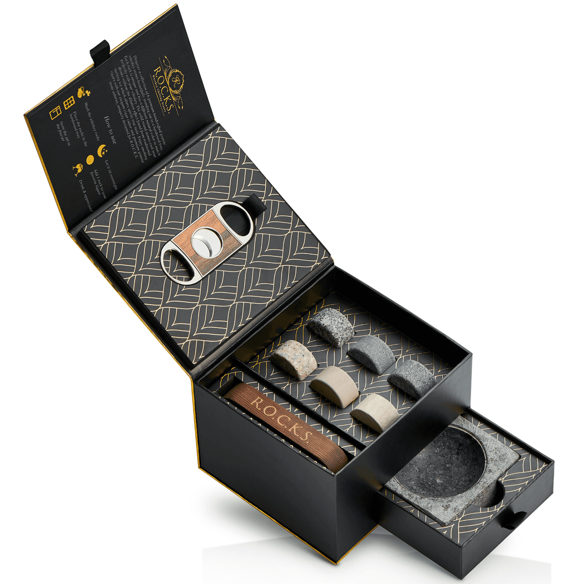 Rocks Box With Ashtray