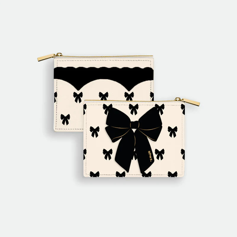 Black Bow Wallet