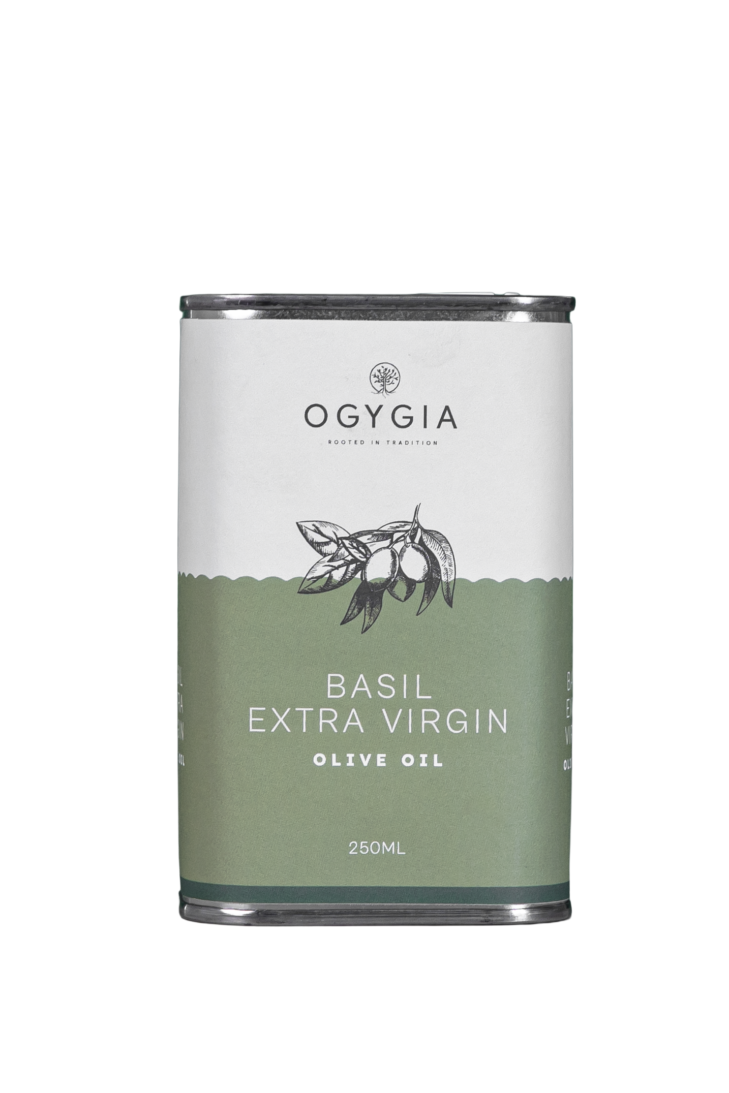 Ogygia Infused Oil Basil In Can