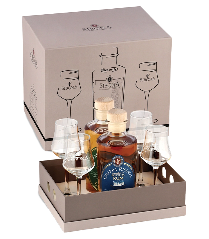 Sibona Gift Pack x4 Glasses