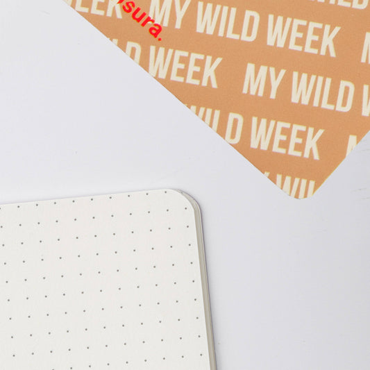 A5 Notebook "My Wild Week" (pack of 3)