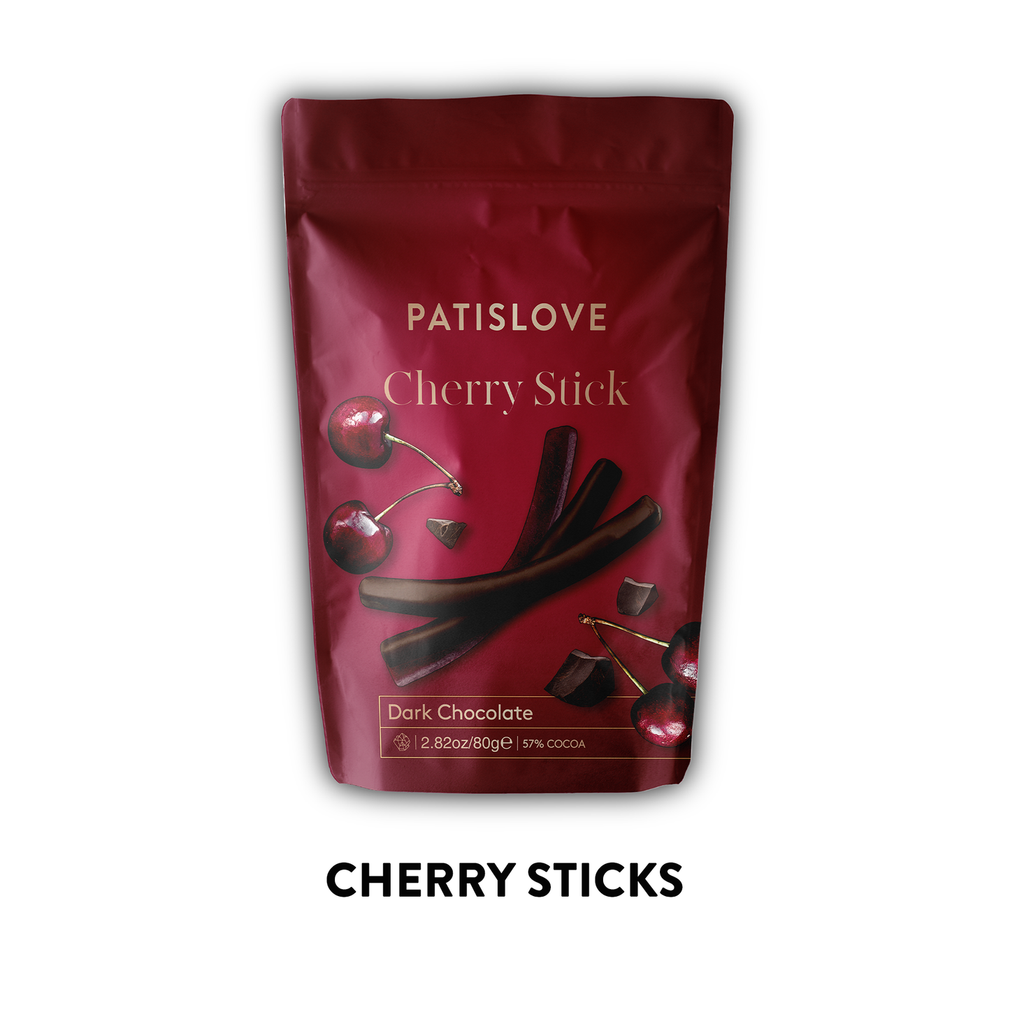 Cherry Stick Dark Chocolate, 80G