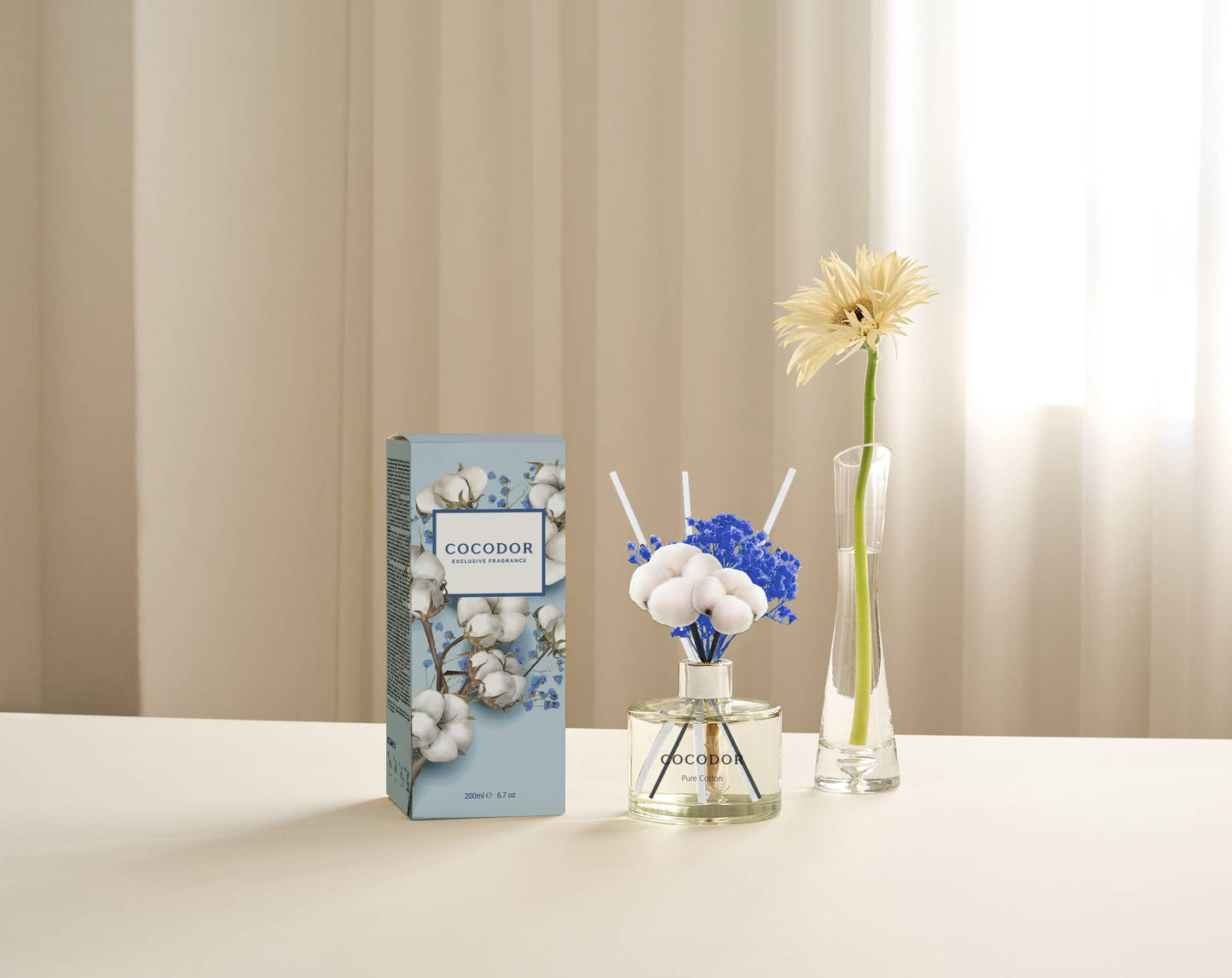Cocodor Diffuser Pure Cotton Scent ( 120ml)