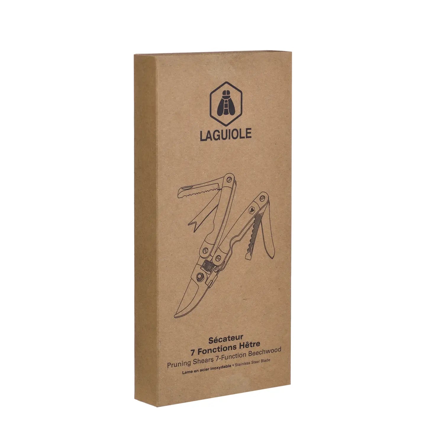 Pruning Shear 7 Funtion Beechwood Knife