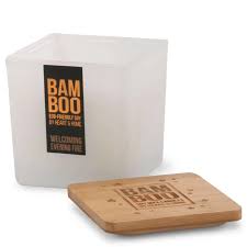 Bamboo Candle 210g Welcoming Evening Fire