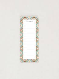 Maduma Shopping List Turquoise