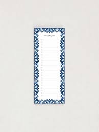 Maduma Shopping List Blue Car