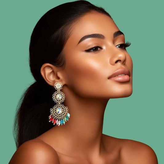 Handmade Crystal Earrings (GG06)