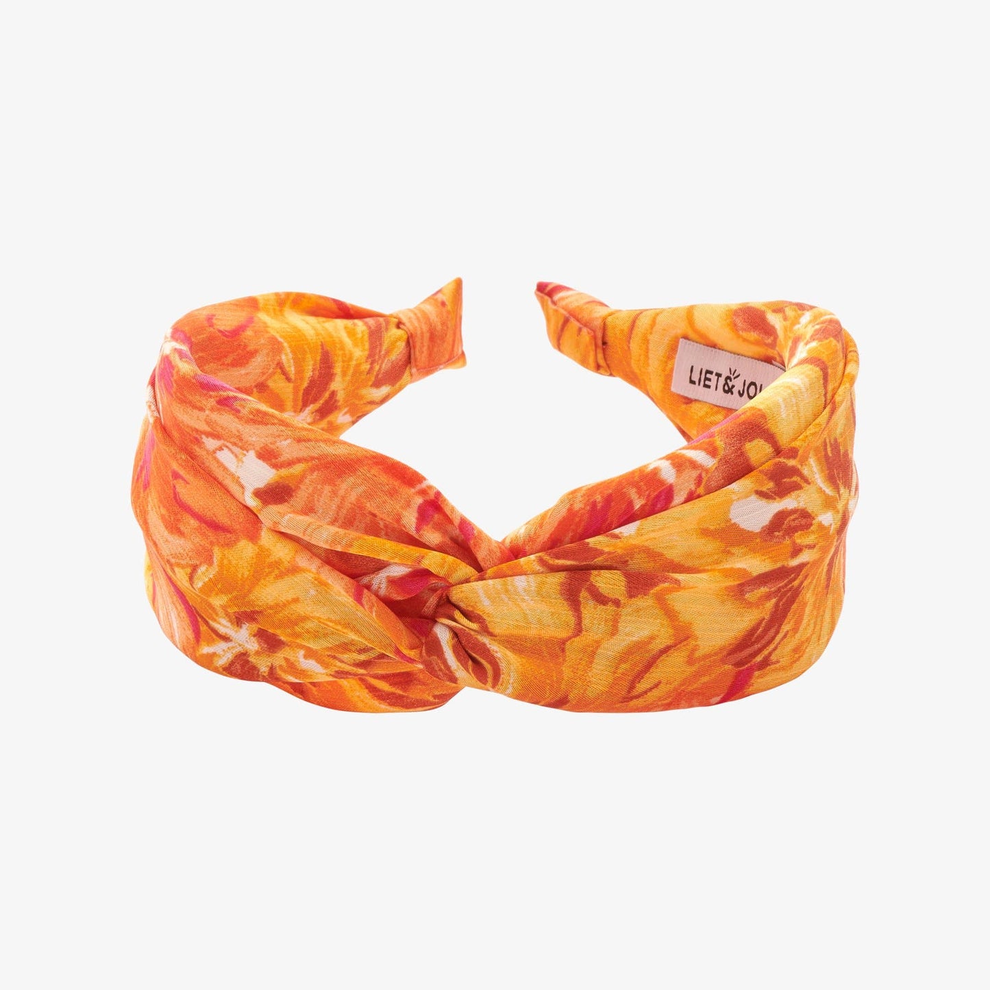 Orange with Yellow Head Band