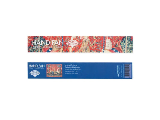 The Lady And The Unicorn Hand Fan