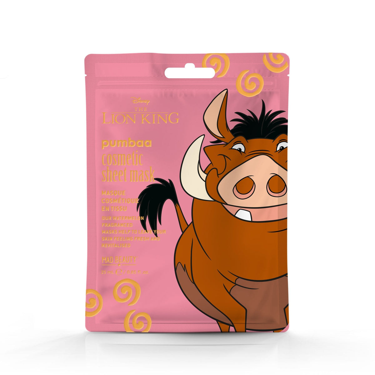 Liong King Cosmetic Sheet Mask Pumbaa