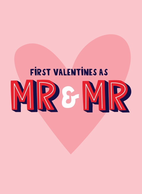 Mr& Mr Card