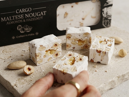 Homemade Nougat Soft Almond & Hazelnut