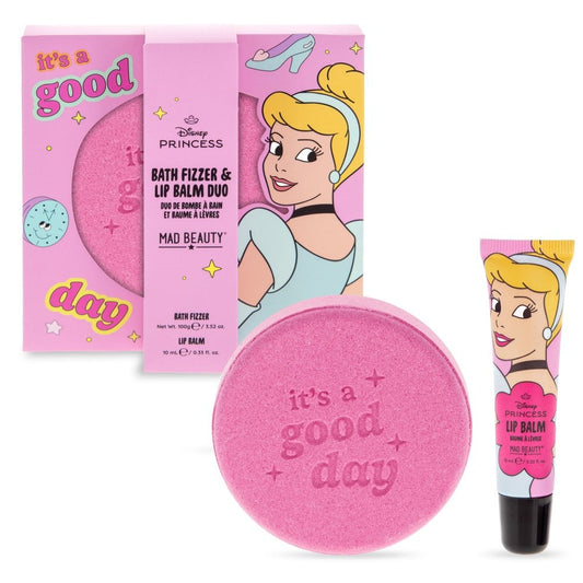 Cindirella Bath Fizzer & Lip Balm Duo