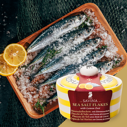 Lemon Zest Sea Salt Flakes