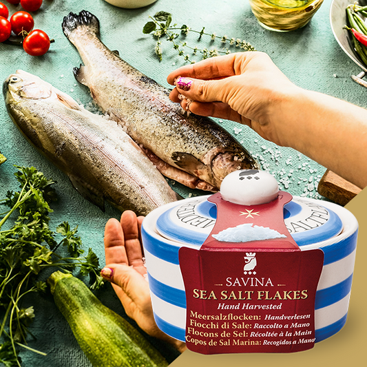 Sea Salt Flakes (Blue Pot)