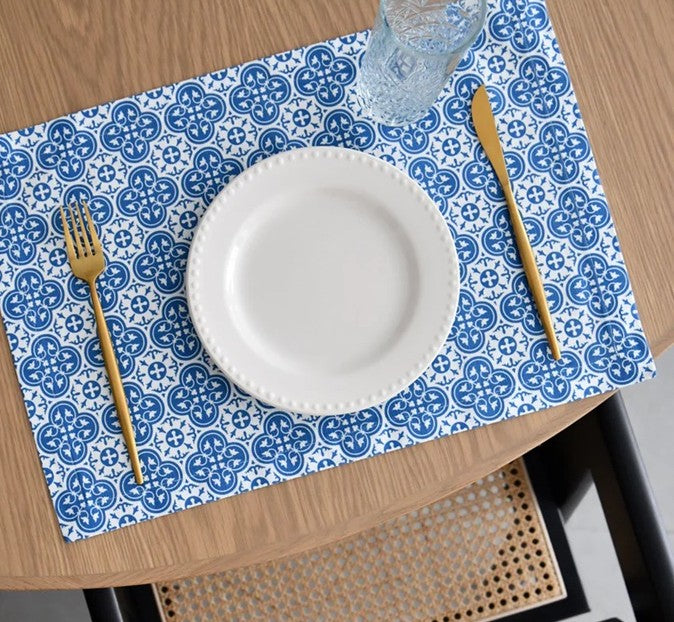 Maduma Placemat Blue Car
