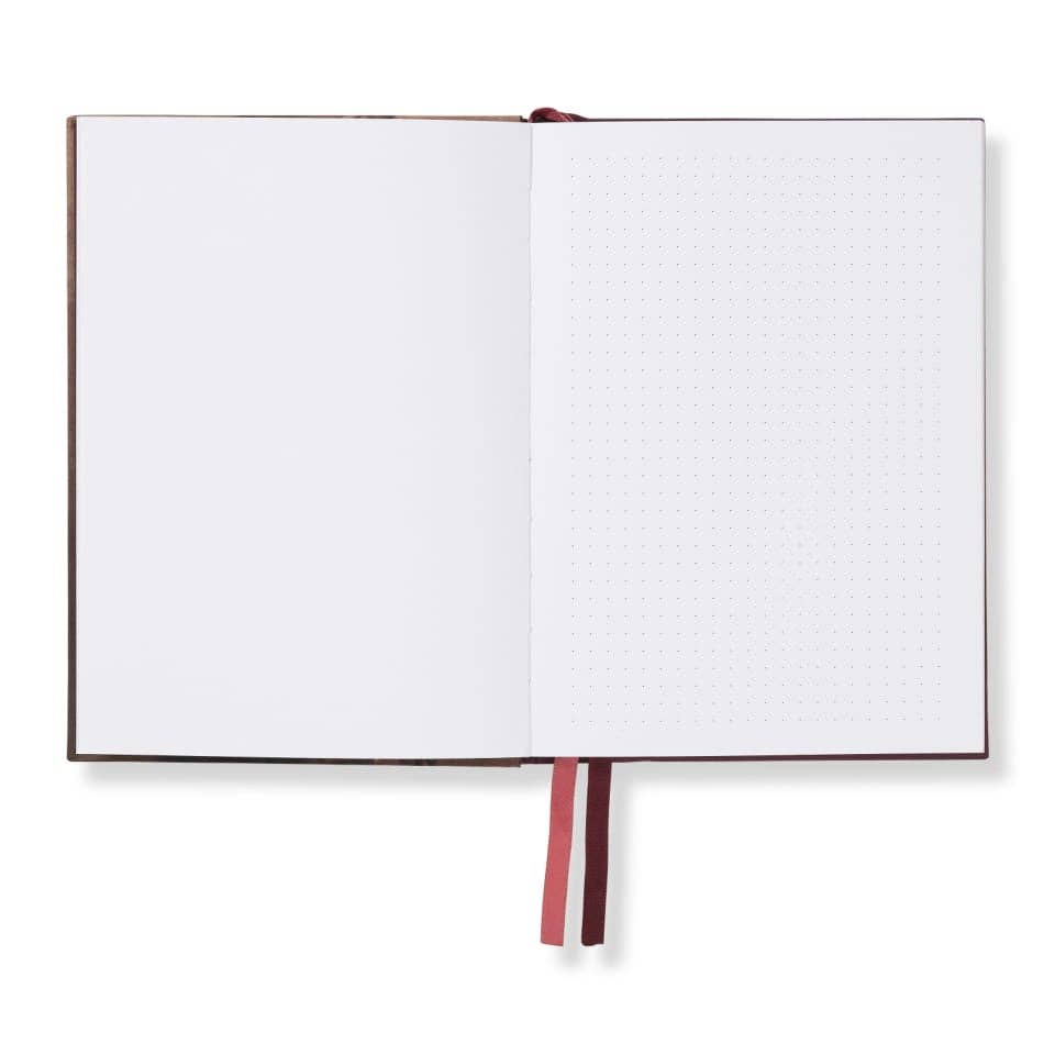 Embroidered quote notebook - "Well Behaved Women"