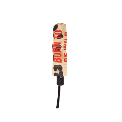 Folding Umbrella "Born to Be Wild" Leopard