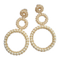 Handmade Pearl Earrings (QS08)