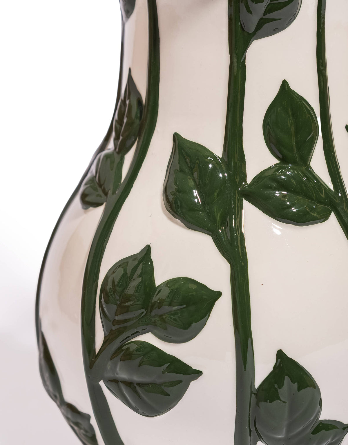 Ceramic Multi Red Roses Vase