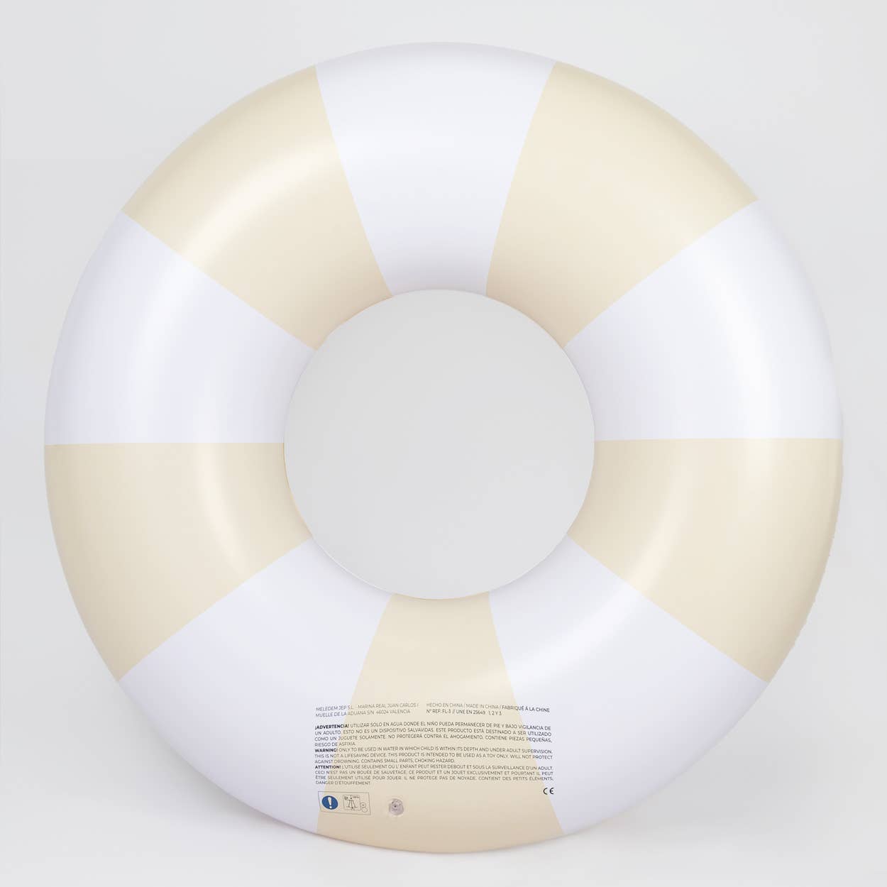 Biege Donut Float