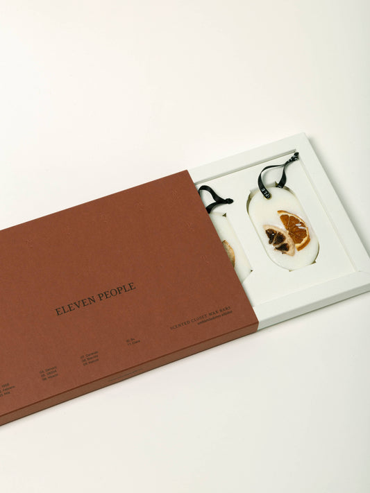 Eleven People Wax Bar Pack Of 3 (Bergamot, Mandarin & Basil)