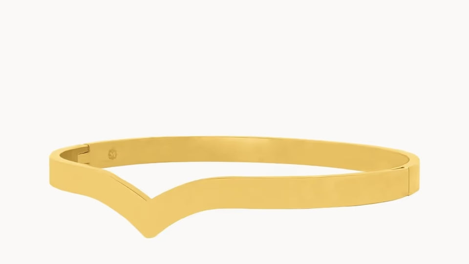 Luzzu Boat Bangle, Gold