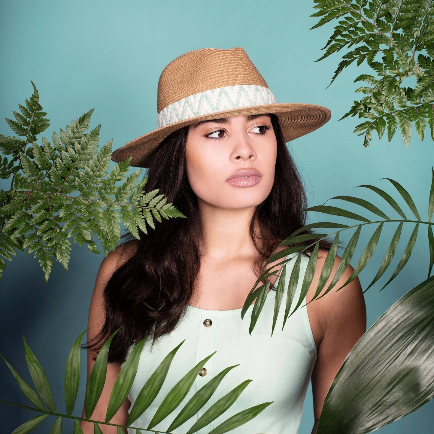 Summer Hat Videle Brown XS