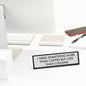 I Need Something More Than Coffee Desk Plate Sign