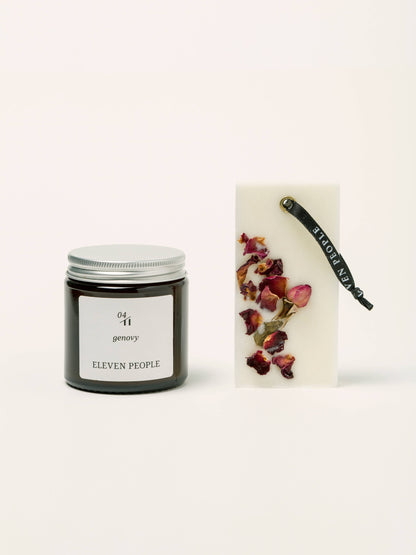 Gift Pack Candle + Wax Bar Air Freshener: 08. BIARRITZ