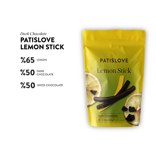 Lemon Stick Dark Chocolate, 80G
