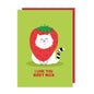 Berry Much Cat Valentine's/Anniversary Card: Cellophane