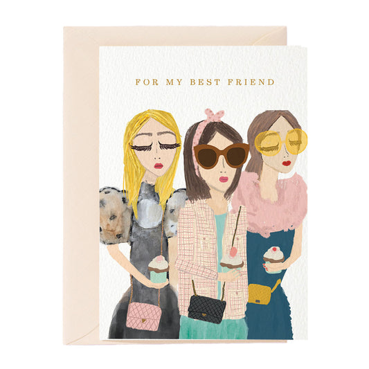 For My Best Friend Greeting Card
