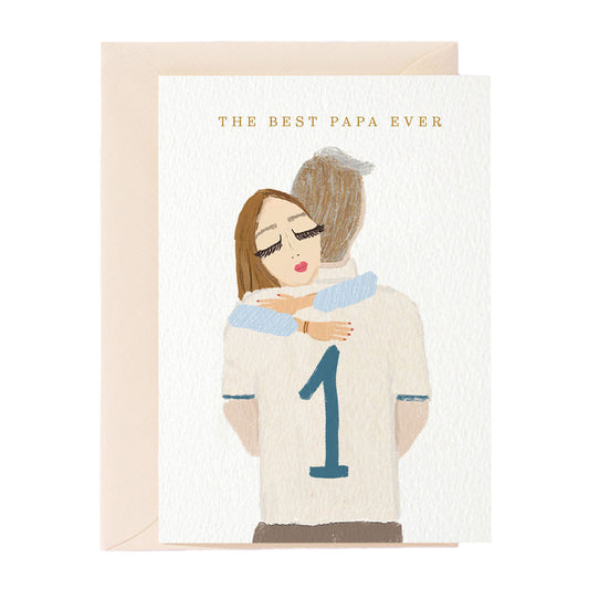 The Best Papa Ever Greeting Card