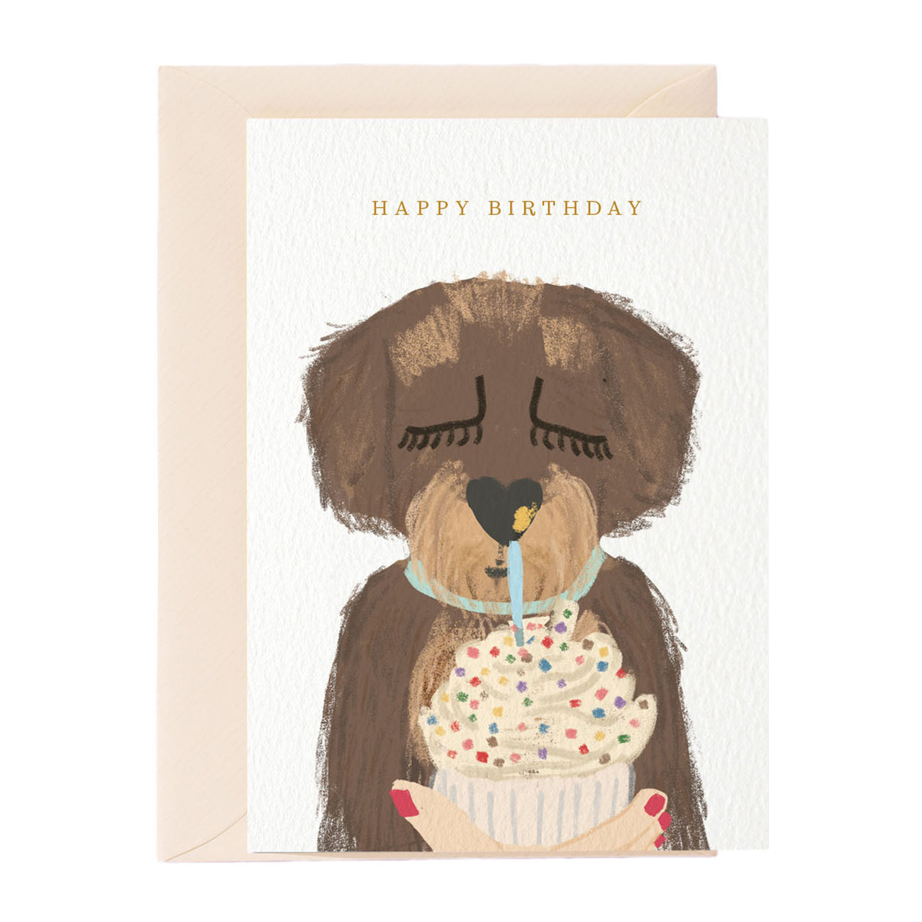 Happy Birthday Dog Greeting Card