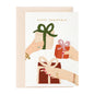 Happy Christmas Presents Greeting Card