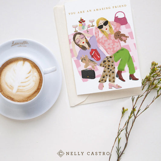 You Are An Amazing Friend Greeting Card