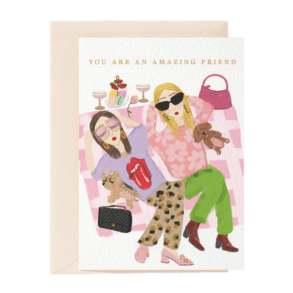 You Are An Amazing Friend Greeting Card