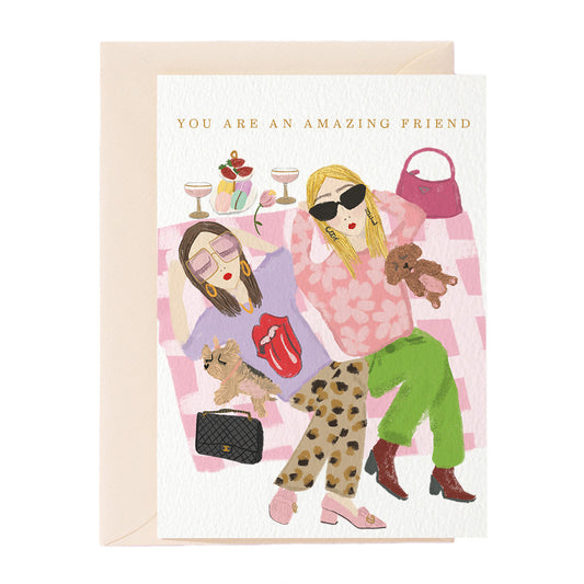 You Are An Amazing Friend Greeting Card