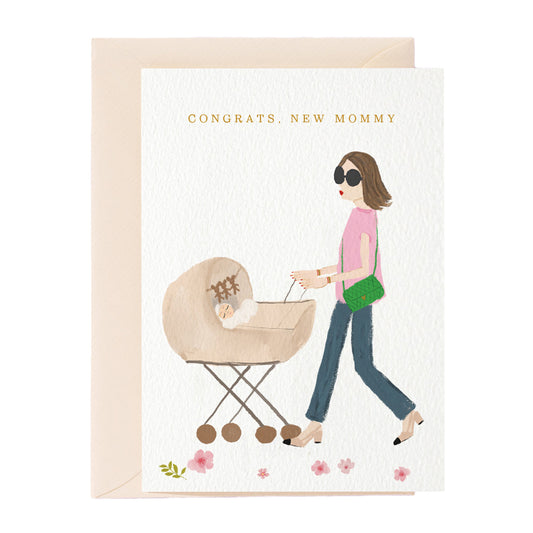 Congrats New Mommy Greeting Card