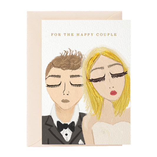 For The Happy Couple Greeting Card