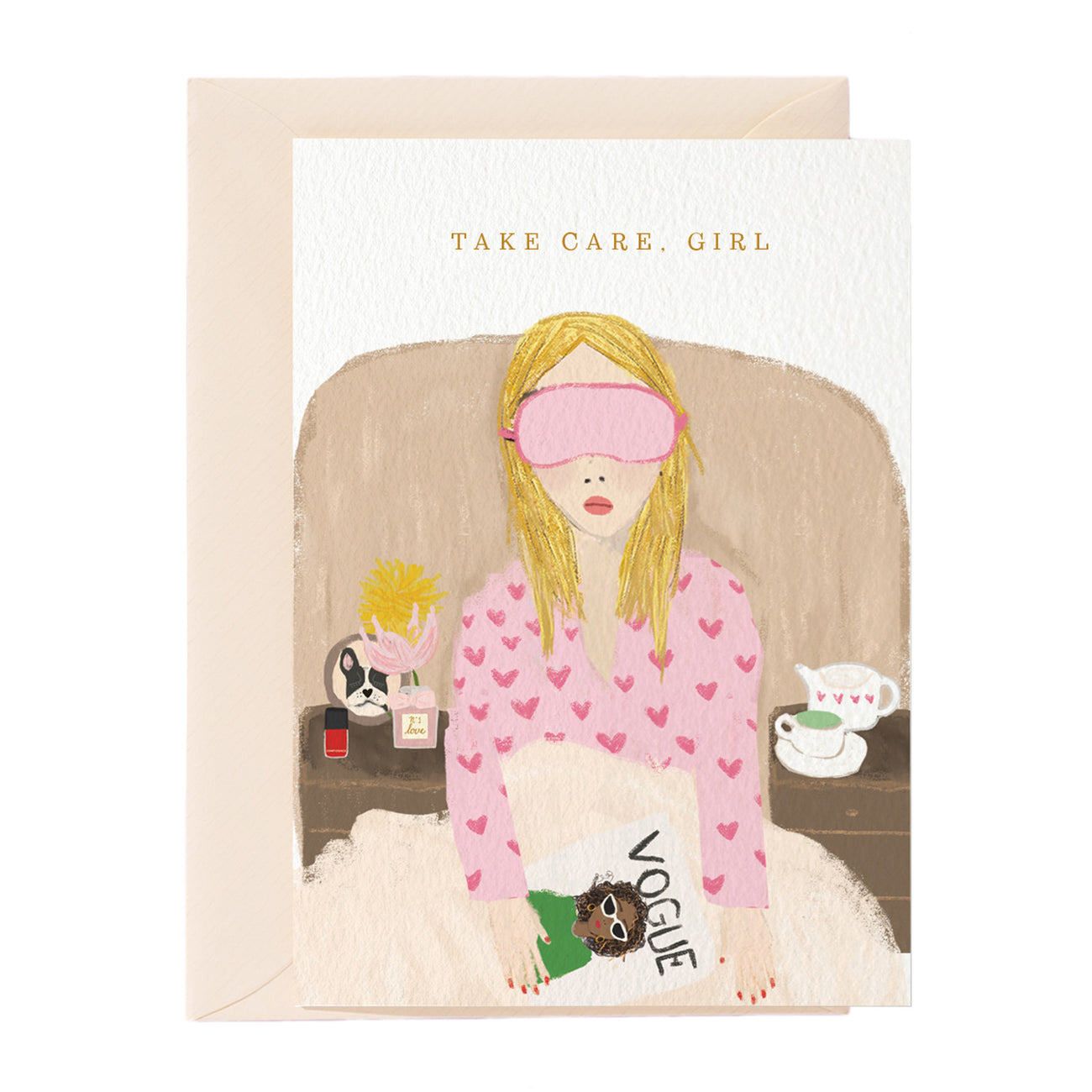 Take Care, Girl Greeting Card