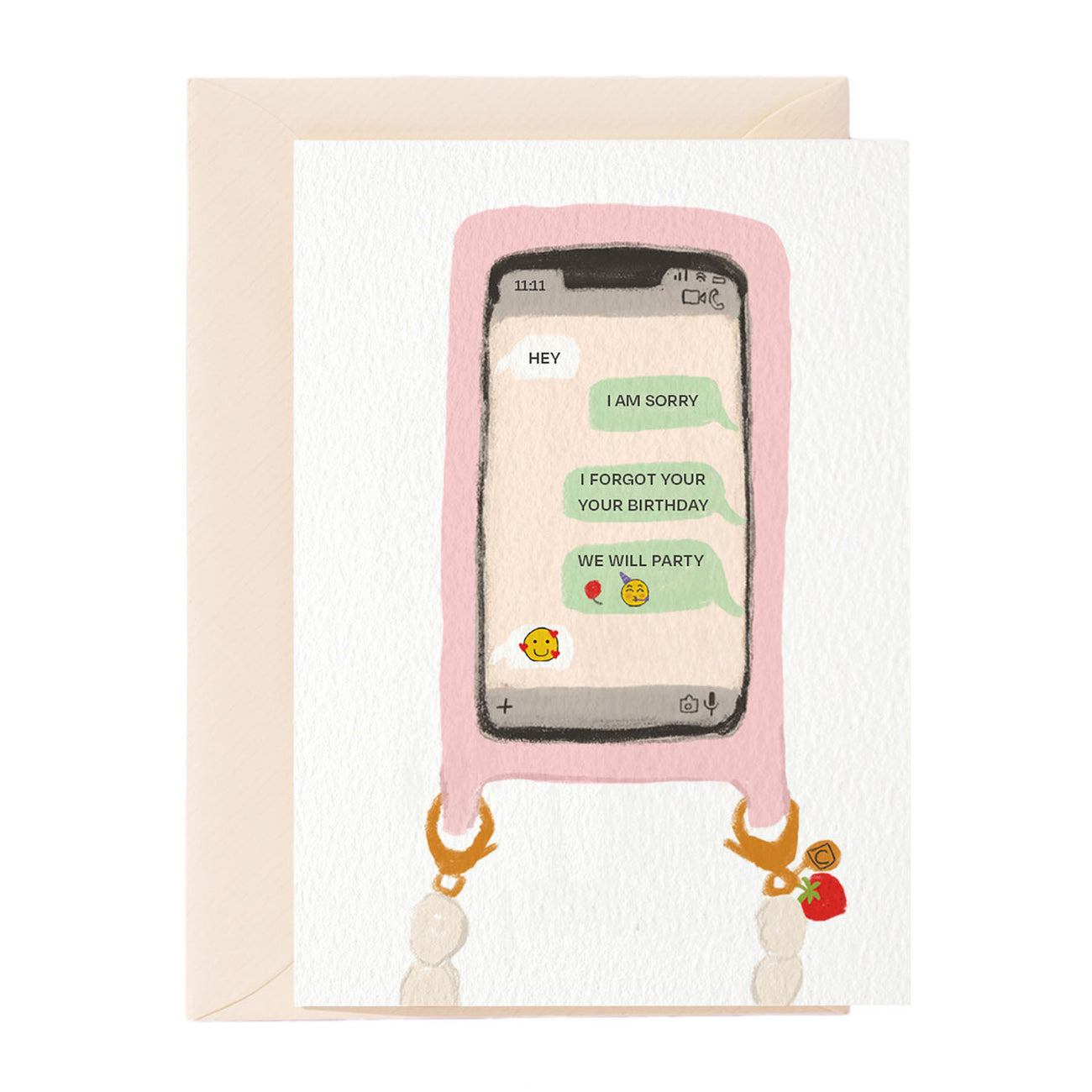 Sorry, I Forgot Your Birthday Greeting Card