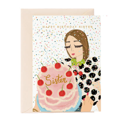 Happy Birthday Sister Greeting Card