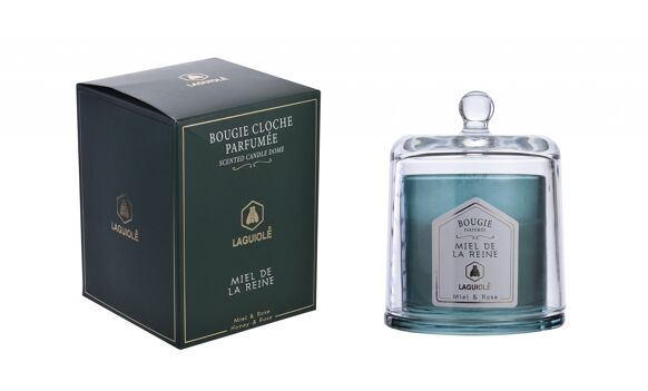 Laguiole Candle Bell Scented Scent Honey & Rose, 200g